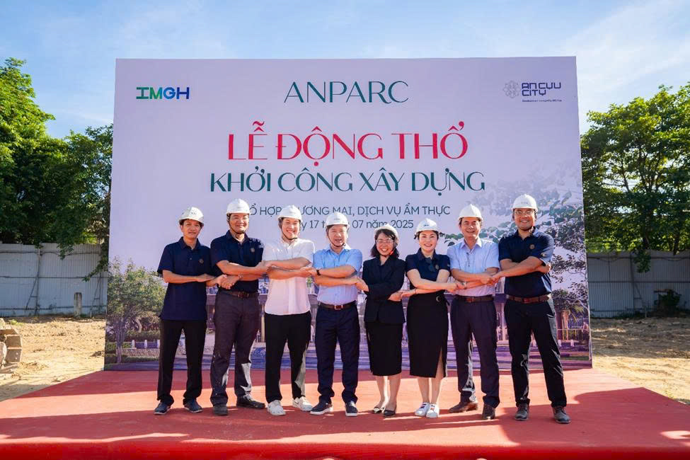 LỄ ĐỘNG THỔ TỔ HỢP THƯƠNG MẠI – DỊCH VỤ – ẨM THỰC ANPARC TẠI TP. HUẾ