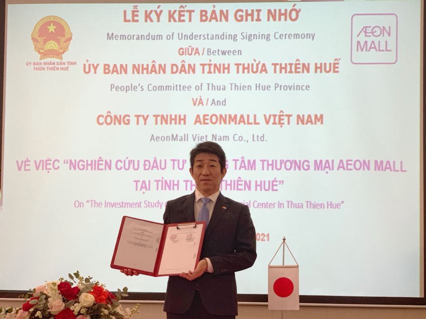 AEON MALL 'RÓT' 170 TRIỆU USD LÀM TTTM TẠI HUẾ - BĐS KHU VỰC 'DẬY SÓNG