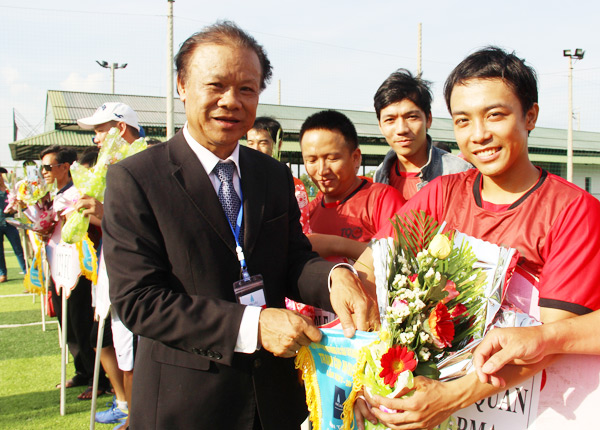 Khai mạc giải bóng đá An Cựu City Cup lần thứ V năm 2016